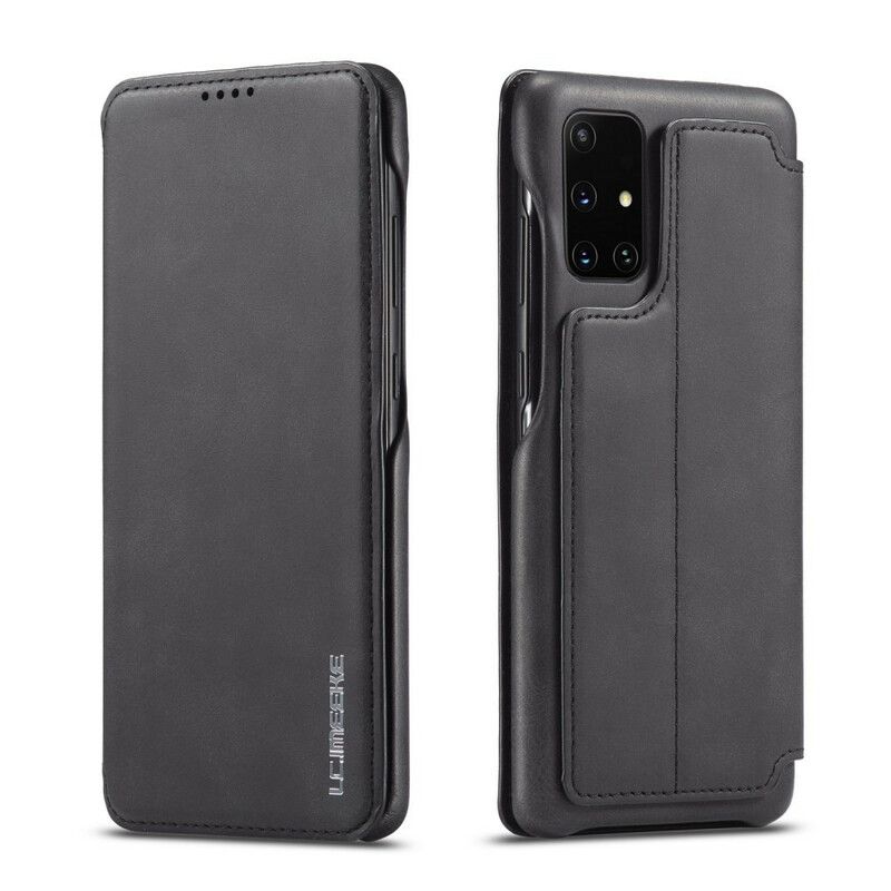 Cover Samsung Galaxy A51 Flip Cover Lc.imeeke Lædereffekt