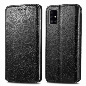 Cover Samsung Galaxy A51 Flip Cover Mandalas