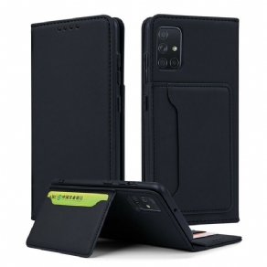 Cover Samsung Galaxy A51 Flip Cover Støttekortholder