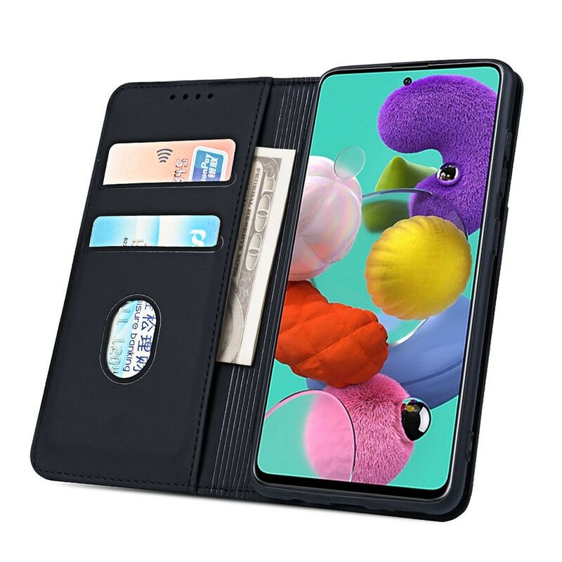 Cover Samsung Galaxy A51 Flip Cover Støttekortholder