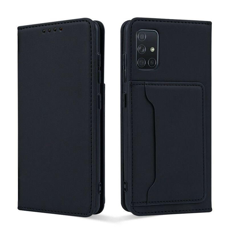 Cover Samsung Galaxy A51 Flip Cover Støttekortholder