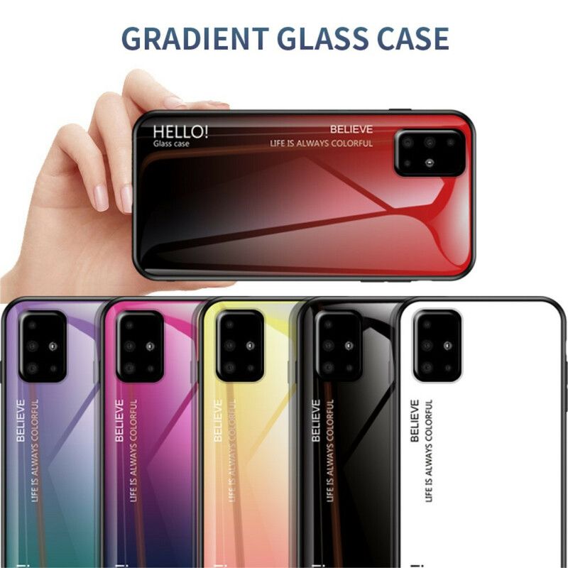 Cover Samsung Galaxy A51 Hej Hærdet Glas