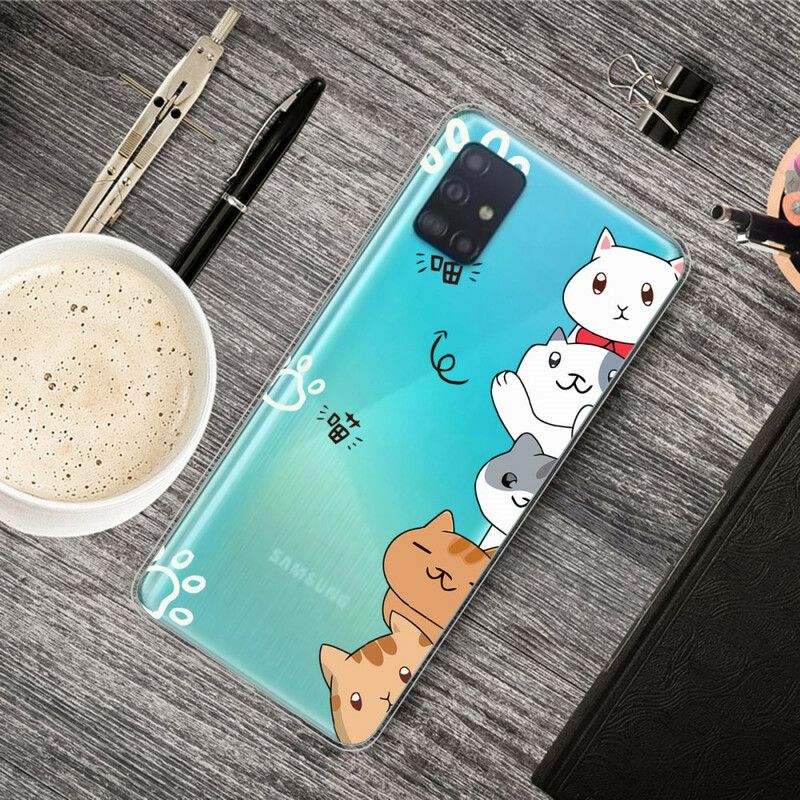 Cover Samsung Galaxy A51 Hej Katte