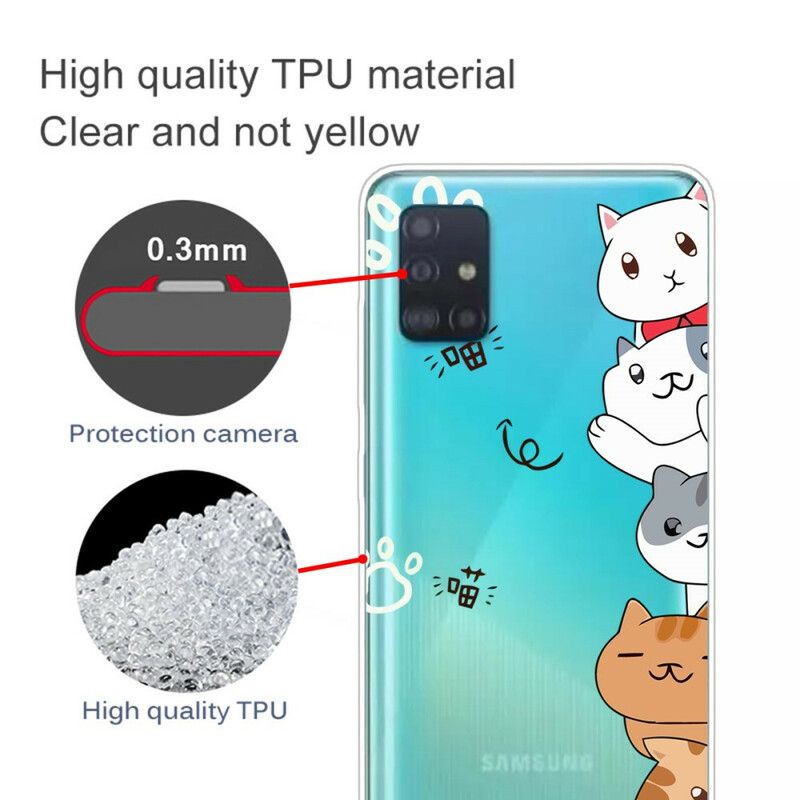 Cover Samsung Galaxy A51 Hej Katte