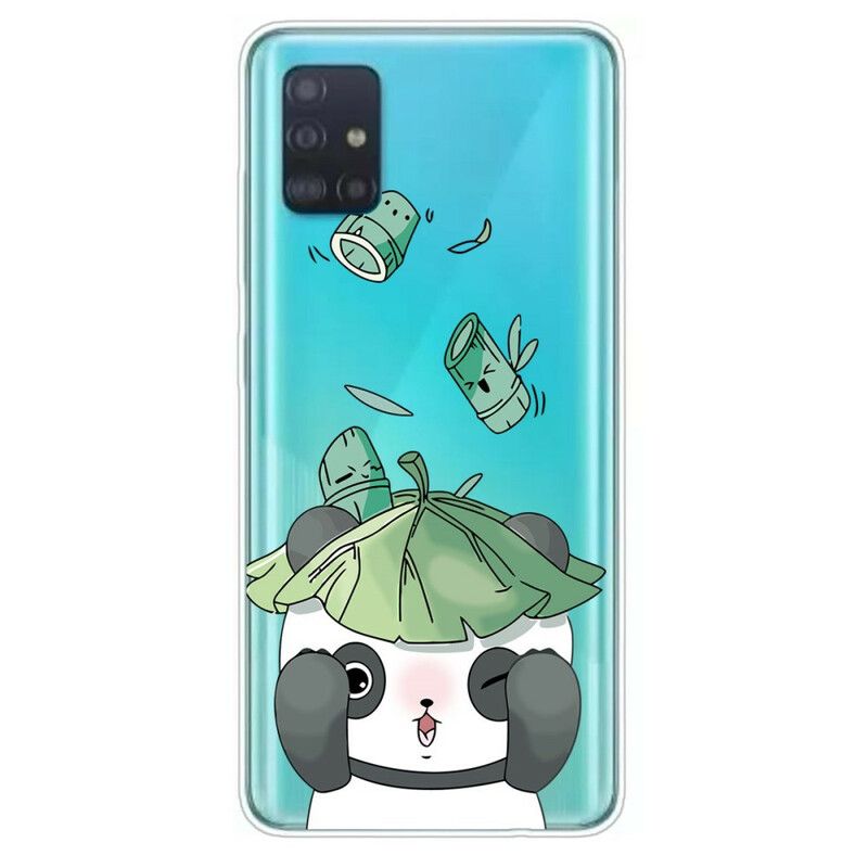 Cover Samsung Galaxy A51 Panda Jonglør