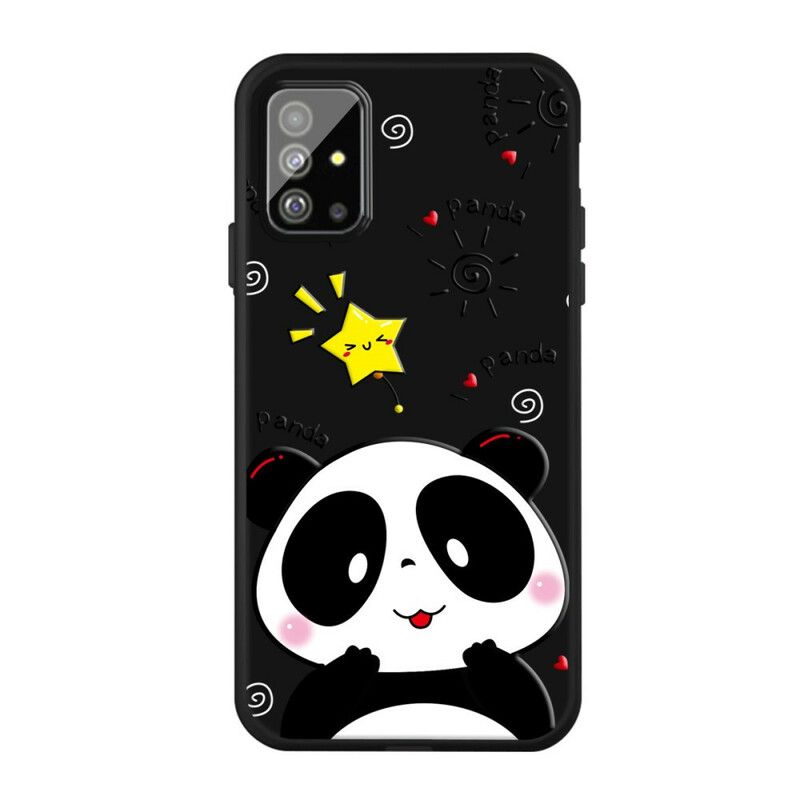 Cover Samsung Galaxy A51 Pandastjerne