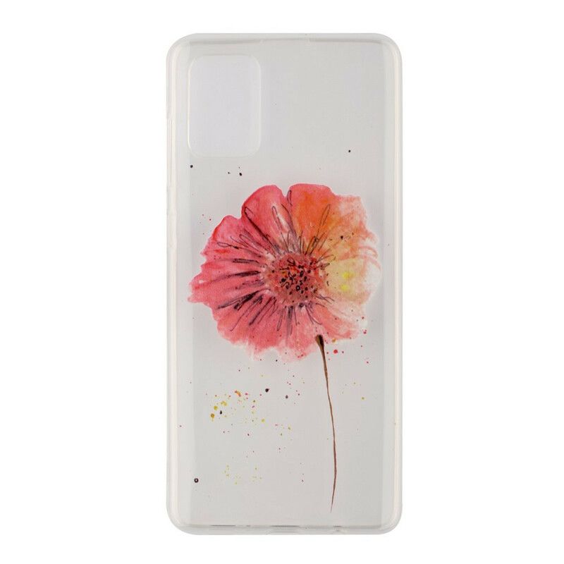 Cover Samsung Galaxy A51 Sømløst Akvarel Blomstermønster