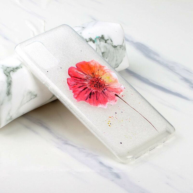 Cover Samsung Galaxy A51 Sømløst Akvarel Blomstermønster