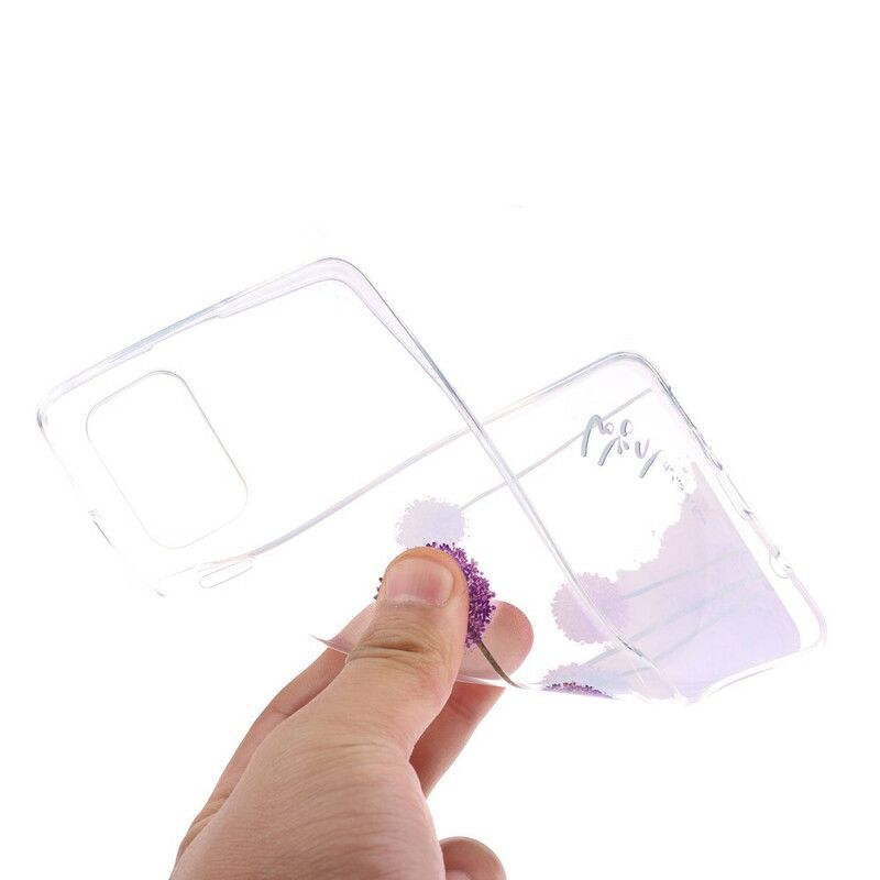 Cover Samsung Galaxy A51 Transparente Farverige Mælkebøtter