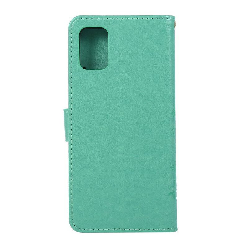 Flip Cover Samsung Galaxy A51 Fortryllede Sommerfugle