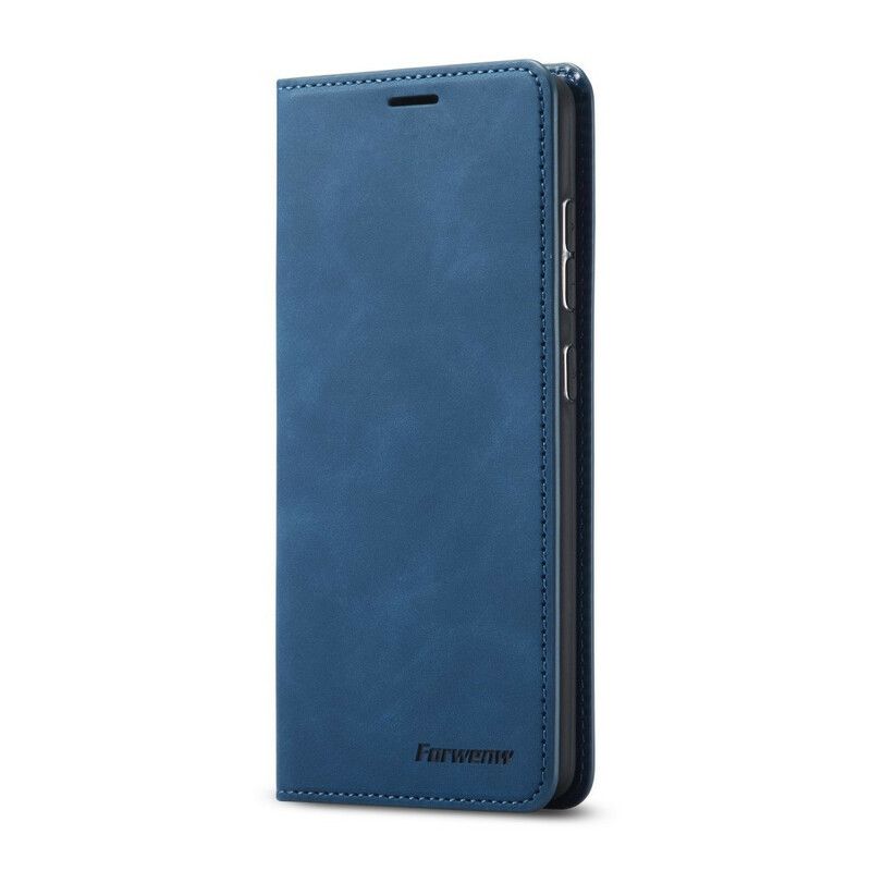 Flip Cover Samsung Galaxy A51 Lædereffekt Forwenw