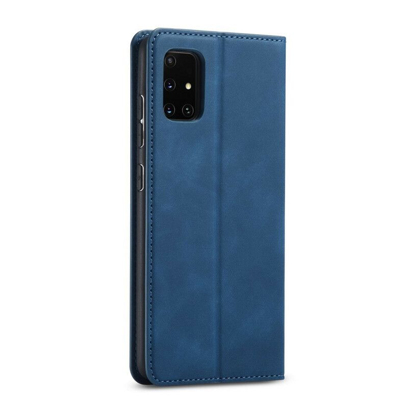 Flip Cover Samsung Galaxy A51 Lædereffekt Forwenw