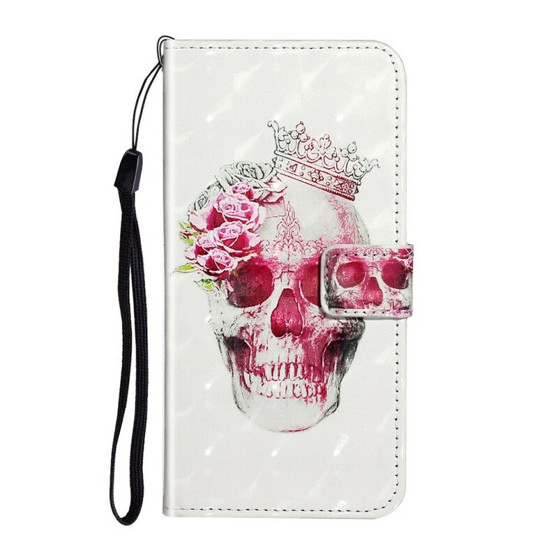 Flip Cover Samsung Galaxy A51 Royal Skull