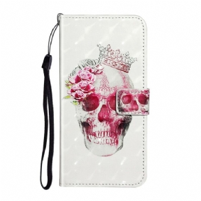 Flip Cover Samsung Galaxy A51 Royal Skull