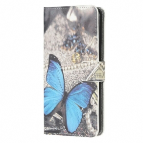 Flip Cover Samsung Galaxy A51 Sommerfugle Og Blomster