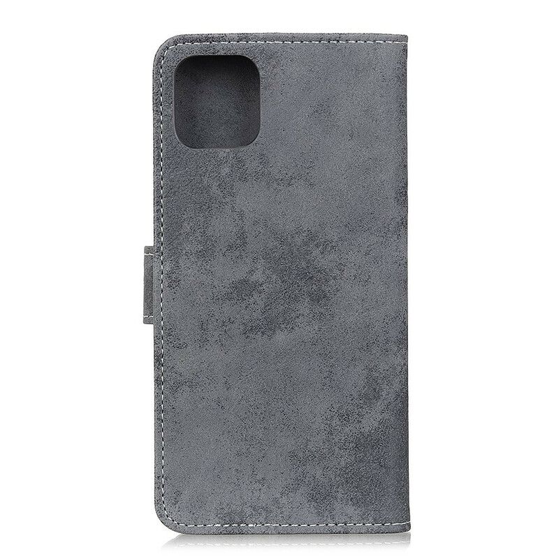 Flip Cover Samsung Galaxy A51 Vintage Lædereffekt