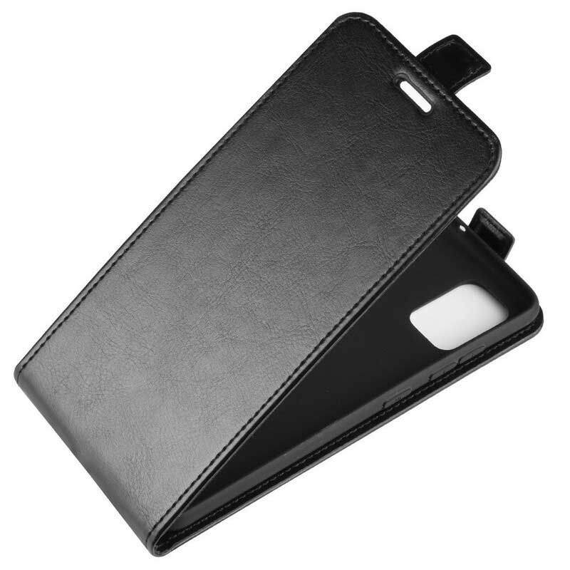 Læder Cover Samsung Galaxy A51 Flip Cover Foldbar Lædereffekt