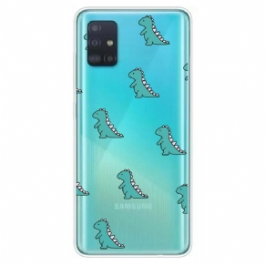 Mobilcover Samsung Galaxy A51 Dinosaurer