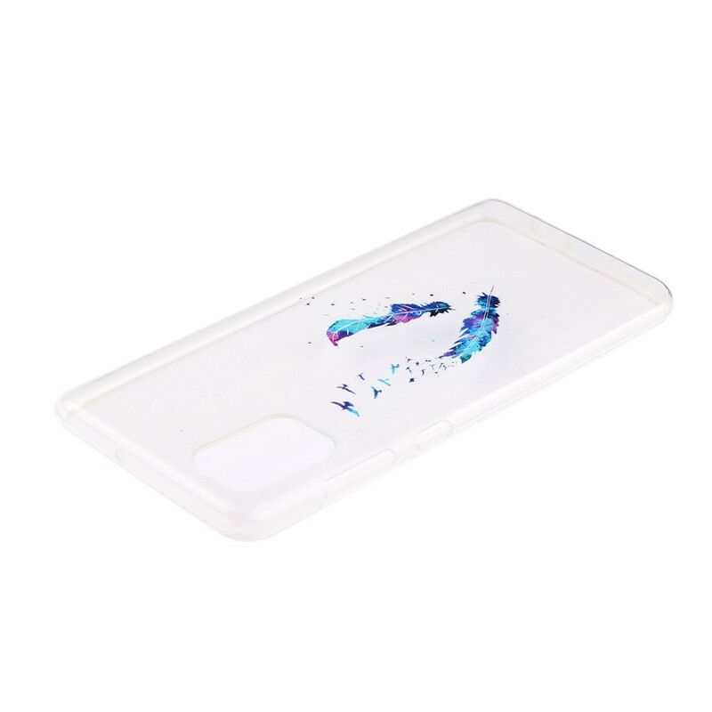 Mobilcover Samsung Galaxy A51 Transparente Fjer