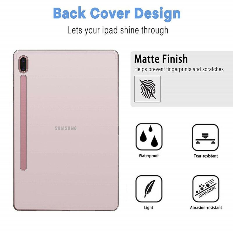 Cover Samsung Galaxy Tab S6 Transparent