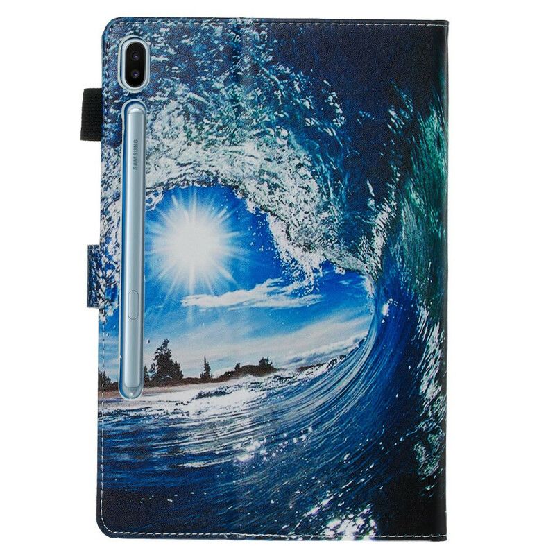 Flip Cover Samsung Galaxy Tab S6 Bølge