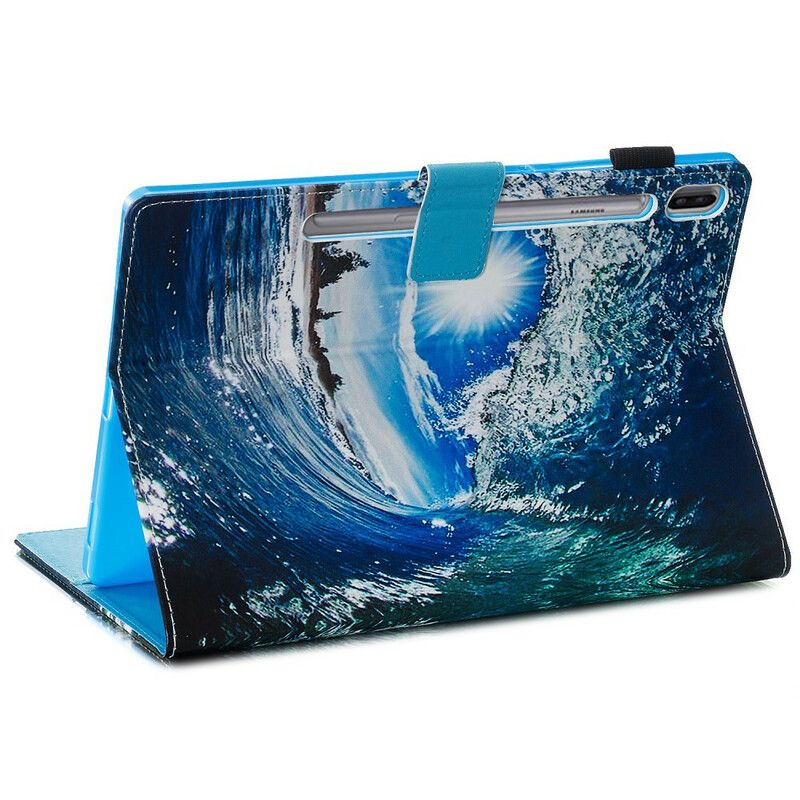 Flip Cover Samsung Galaxy Tab S6 Bølge