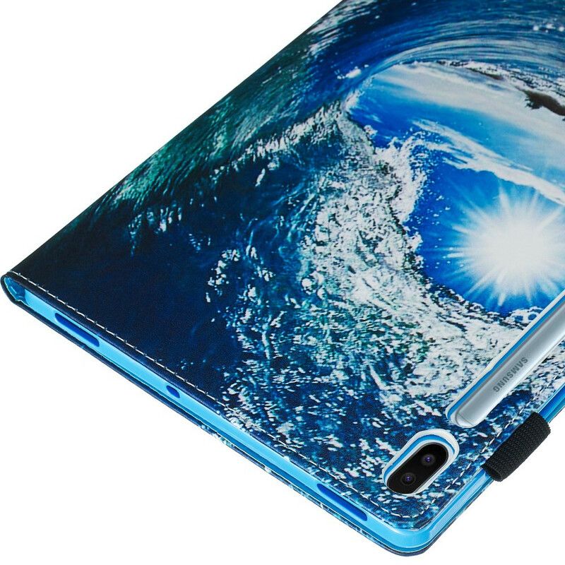 Flip Cover Samsung Galaxy Tab S6 Bølge