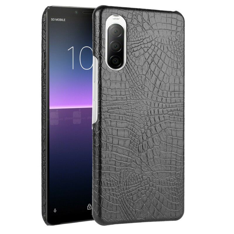 Cover Sony Xperia 10 II Krokodillehudeffekt