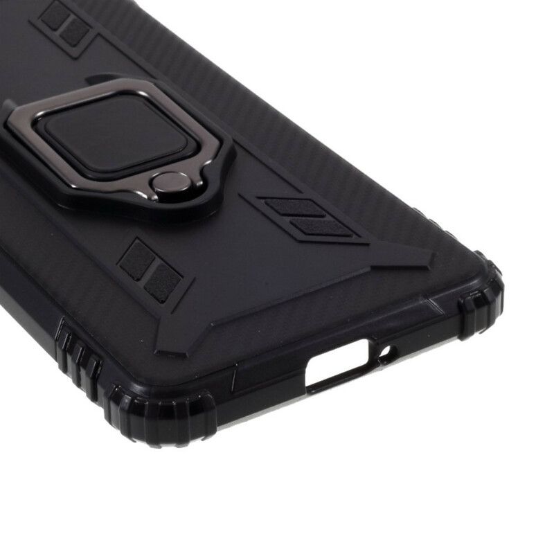 Cover Sony Xperia 10 II Ring Og Kulfiber