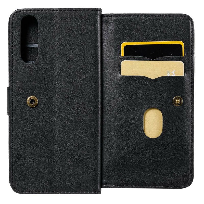 Flip Cover Sony Xperia 10 II Multi-funktion 10 Kortholder