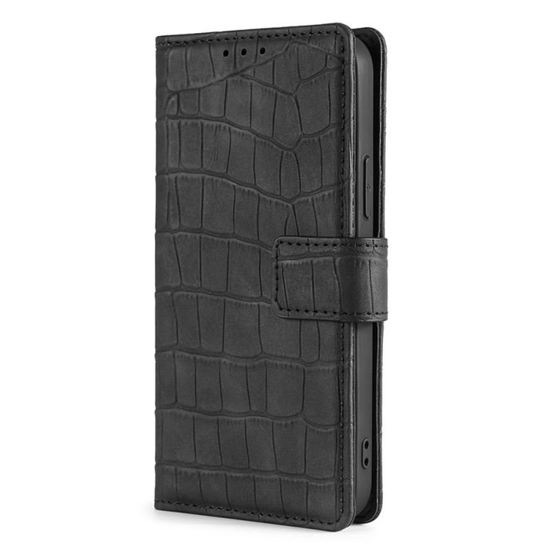 Flip Cover Honor 50 Pro Pro Skin-touch Crocodile