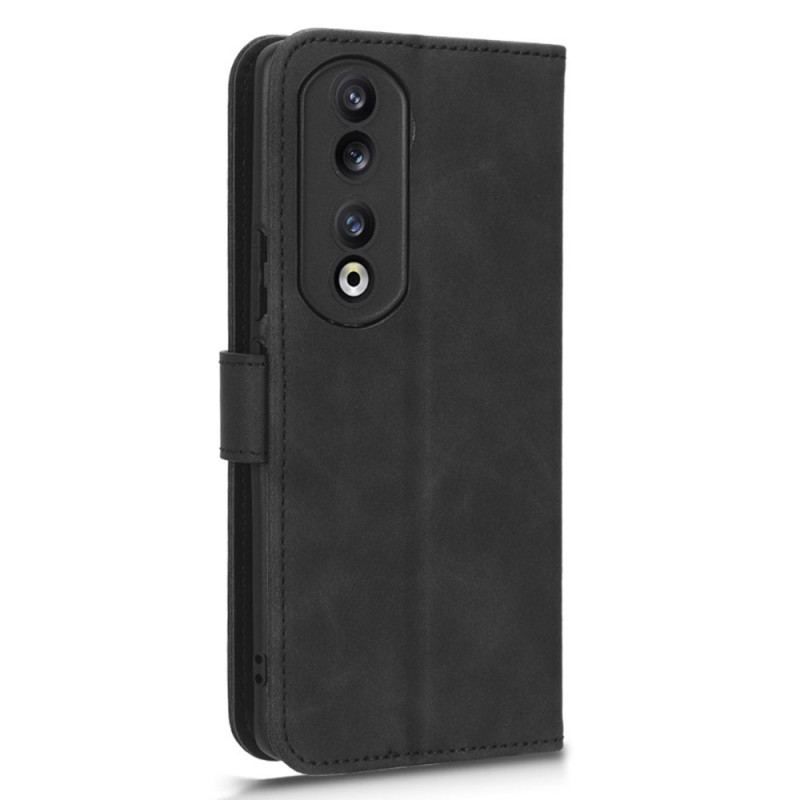 Flip Cover Honor 90 Med Snor Skin-touch-strop