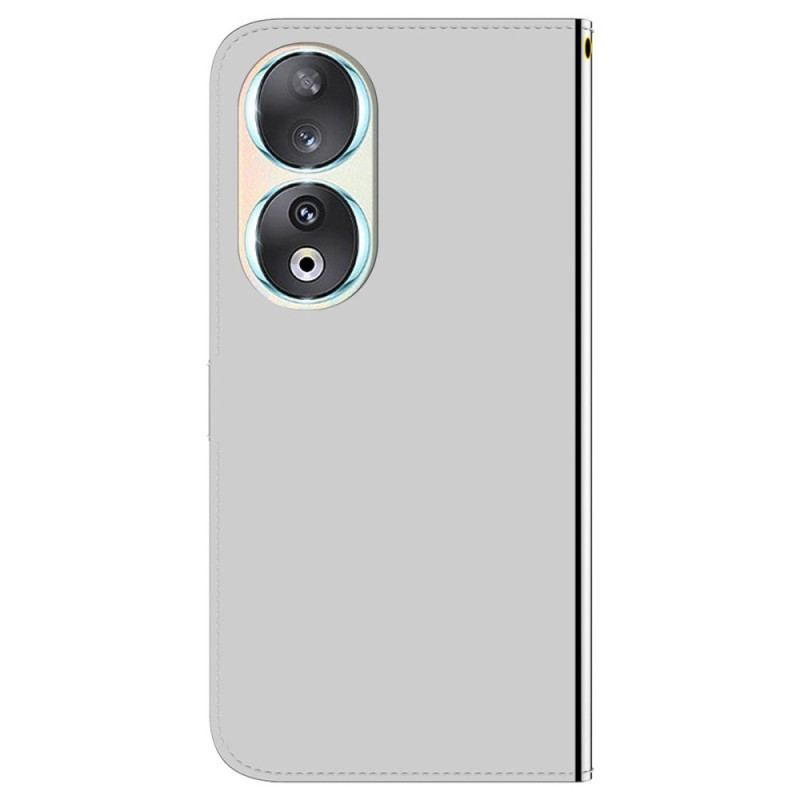 Flip Cover Honor 90 Spejl Og Snor