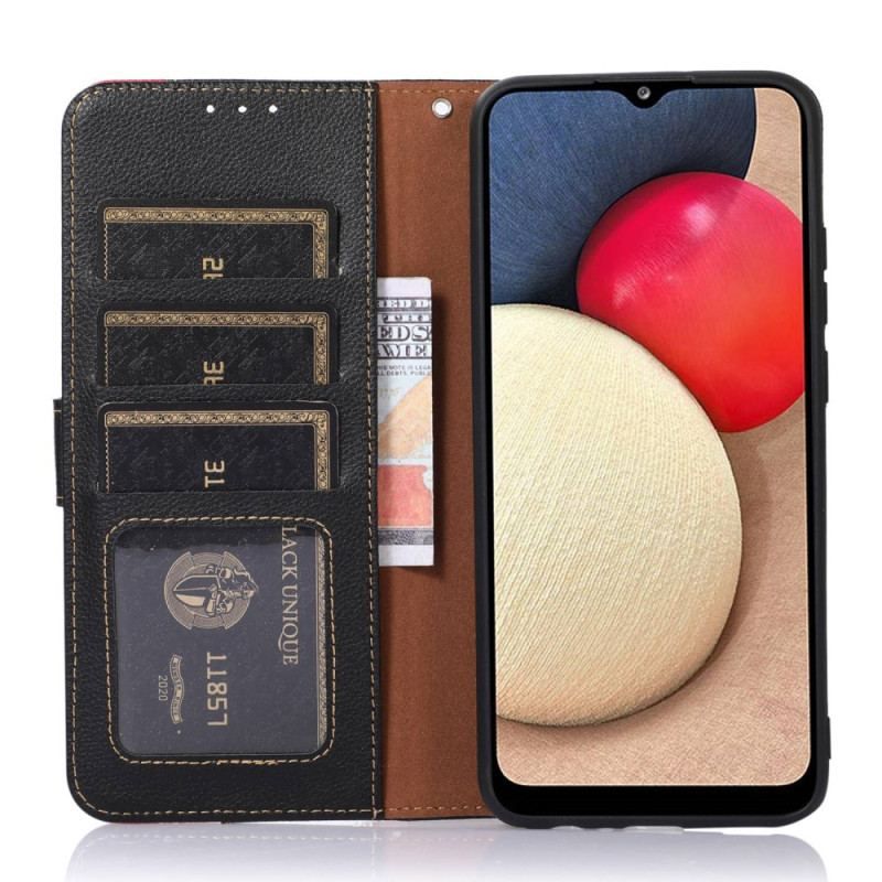 Flip Cover Honor Magic 5 Lite Lychee Style Rfid Khazneh