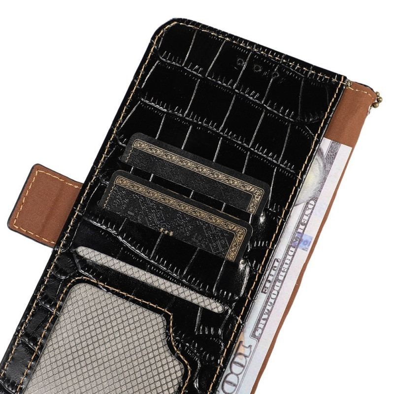 Flip Cover Huawei Mate 50 Pro Crocodile Style Rfid