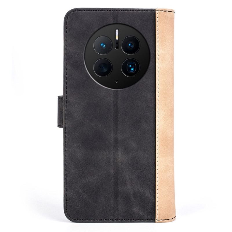 Flip Cover Huawei Mate 50 Pro Grafisk Mønster