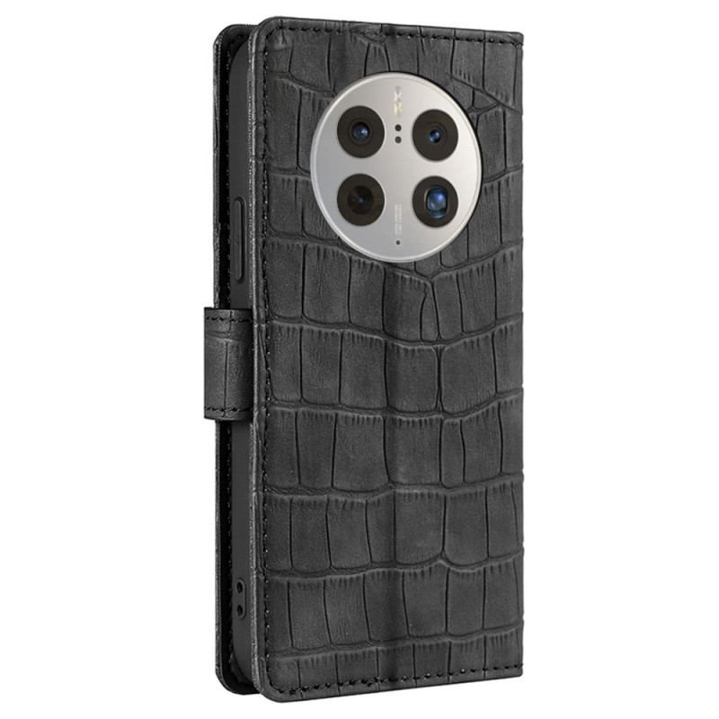 Flip Cover Huawei Mate 50 Pro Krokodille