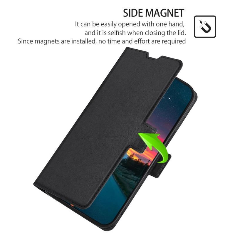 Flip Cover Huawei P60 Pro Lædereffekt