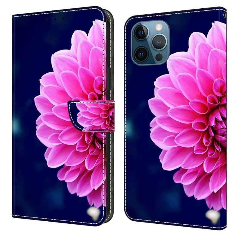 Flip Cover iPhone 15 Pro En Blomst