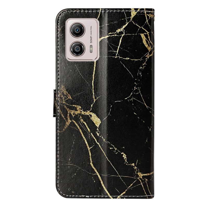 Flip Cover Moto G73 5G Marmor