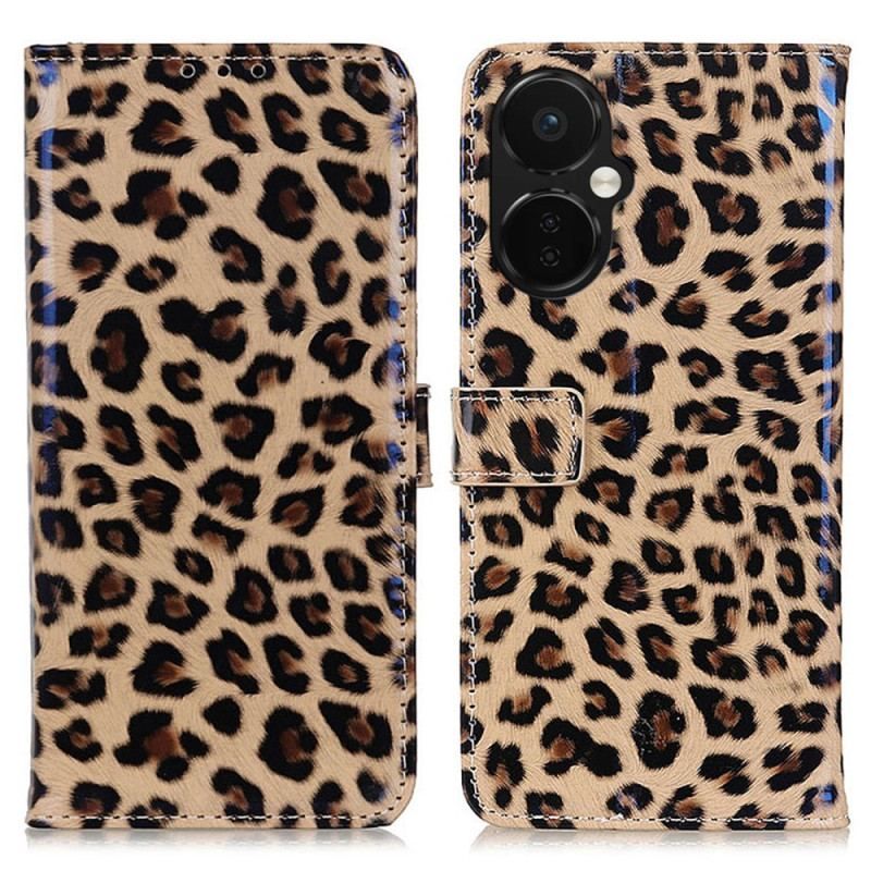 Flip Cover OnePlus Nord CE 3 Lite 5G Leopard