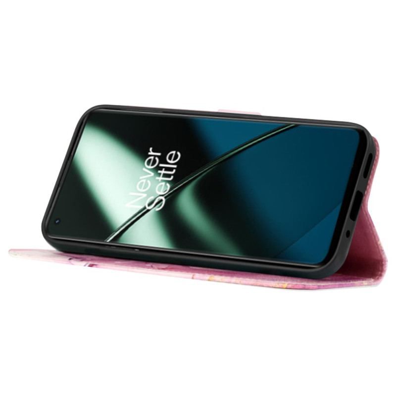 Flip Cover OnePlus Nord CE 3 Lite 5G Marmor Skulderrem