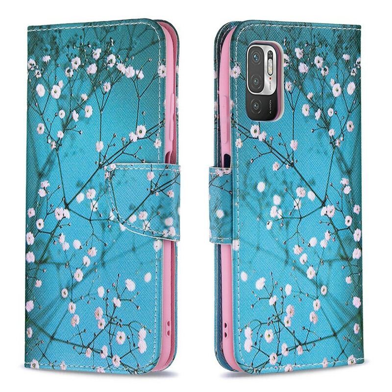 Flip Cover Poco M3 Pro 5G Blomstrende Træ