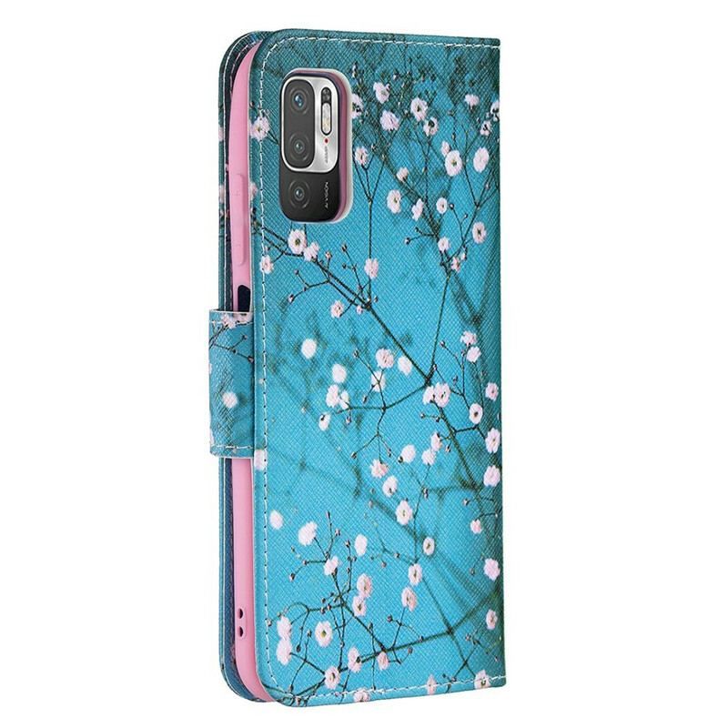 Flip Cover Poco M3 Pro 5G Blomstrende Træ