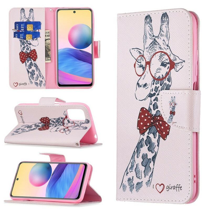 Flip Cover Poco M3 Pro 5G Brainy Giraf