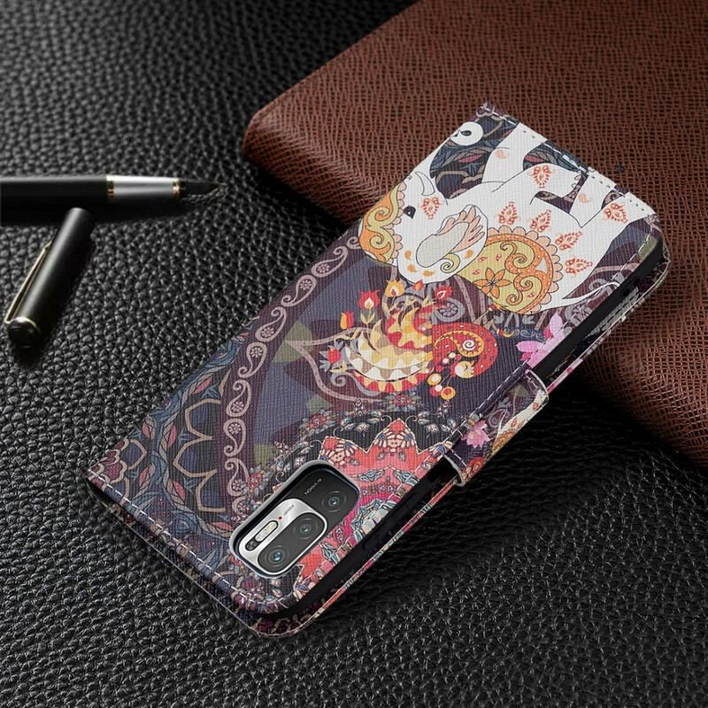 Flip Cover Poco M3 Pro 5G Indisk Elefant