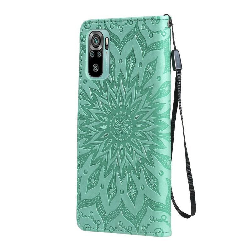 Flip Cover Poco M3 Pro 5G Solblomst