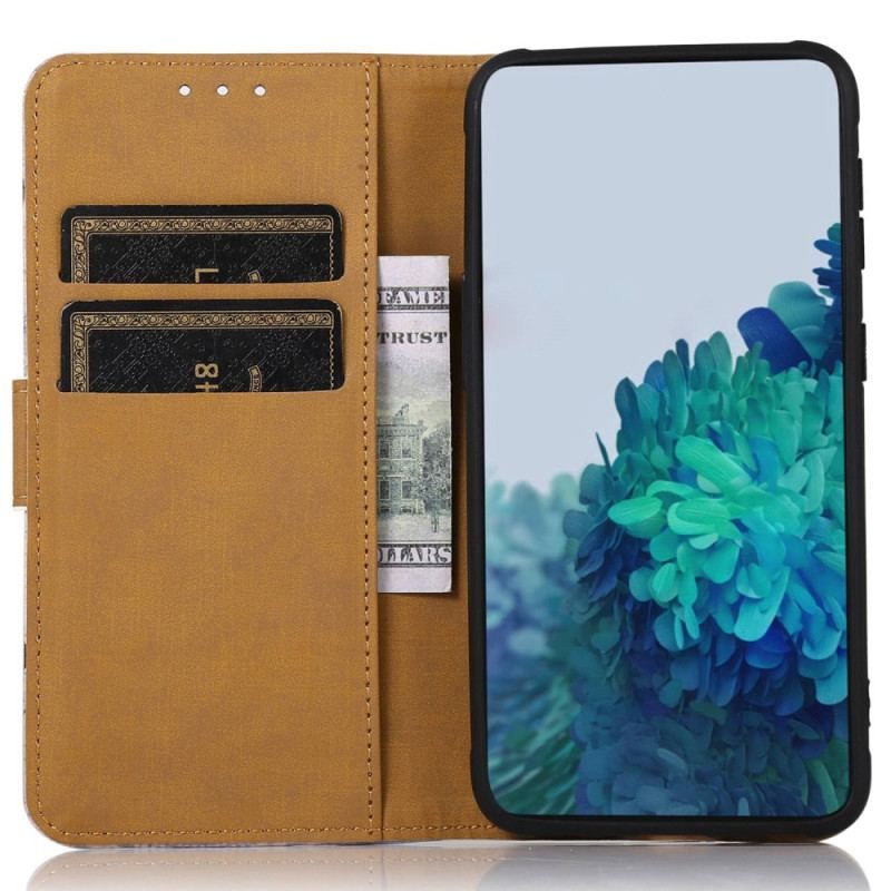 Flip Cover Poco M4 5G Blomstrende Træ