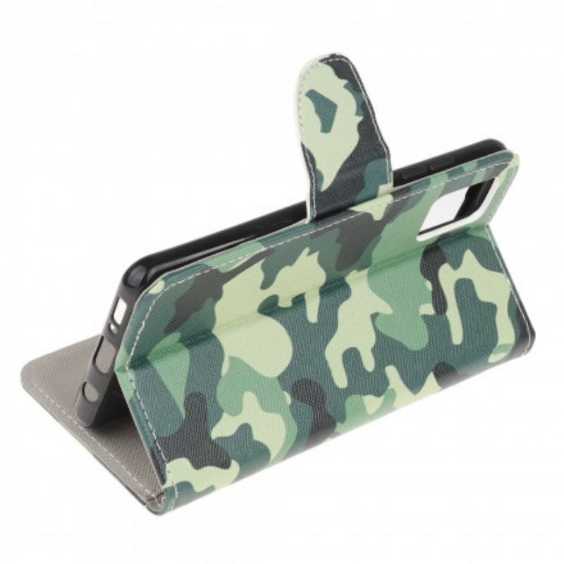 Flip Cover Poco M5s Camouflage