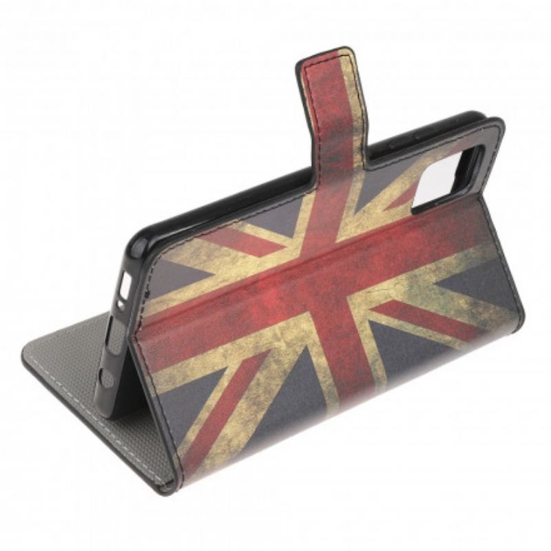 Flip Cover Poco M5s England Flag